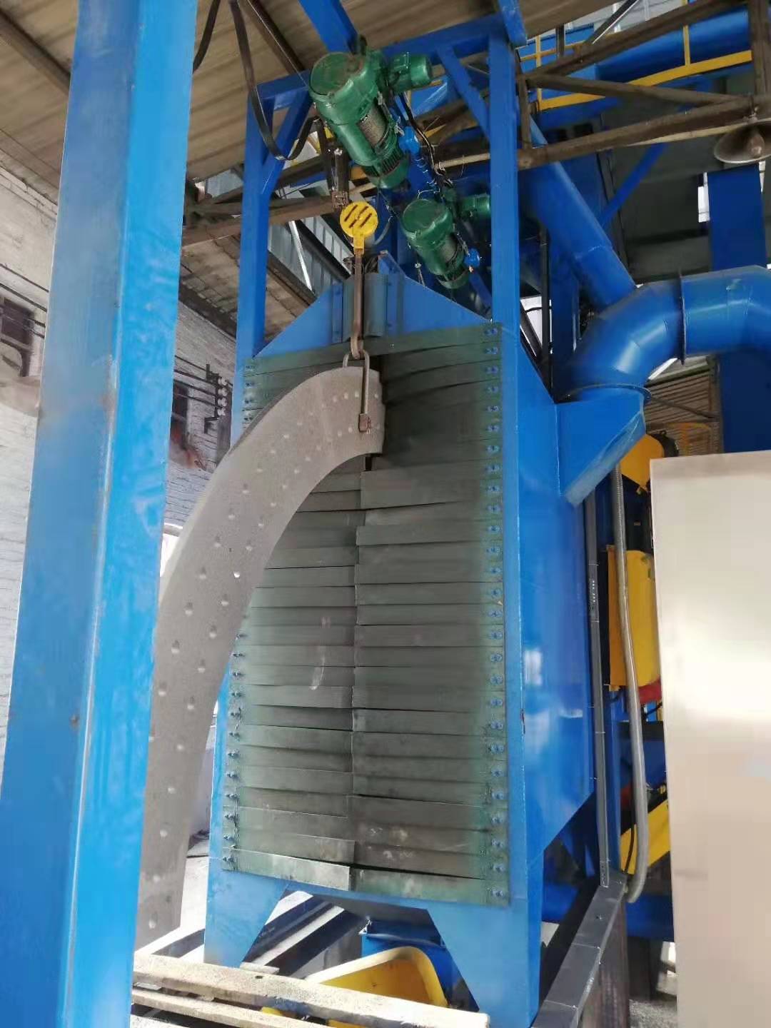 鋼（gāng）瓶內壁噴丸清理機