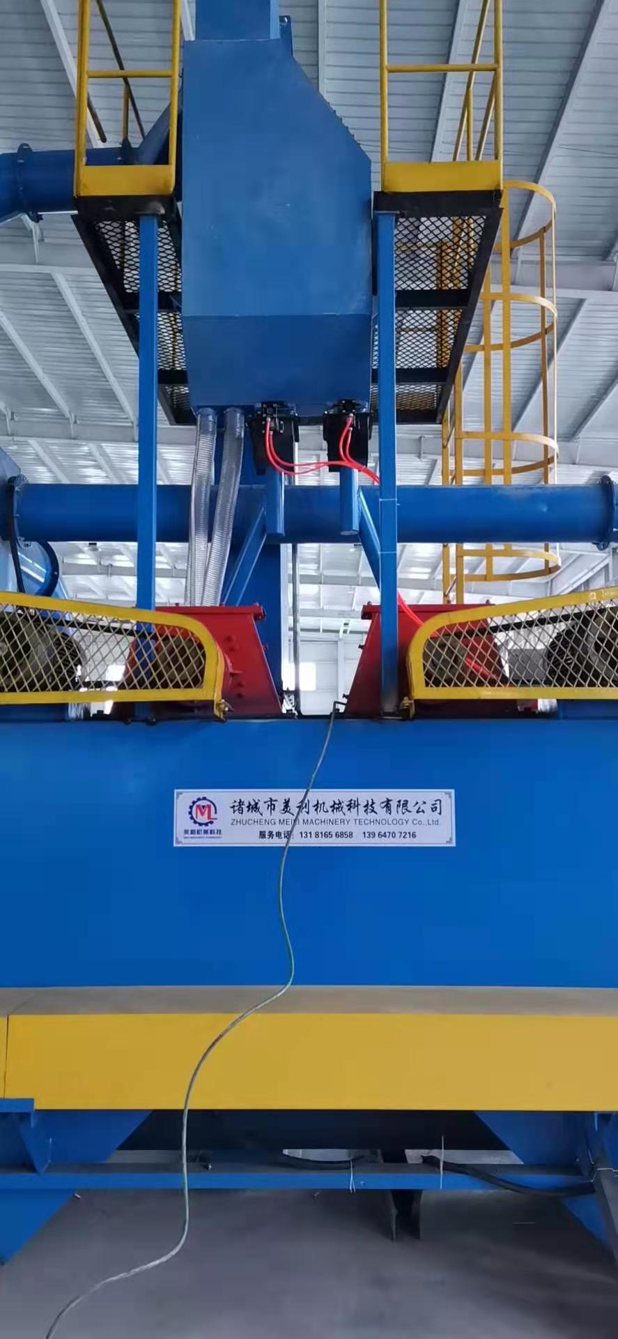 鋼瓶外壁拋丸（wán）清理機